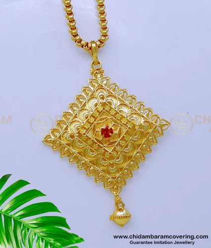 Big pendant designs in deals gold for female